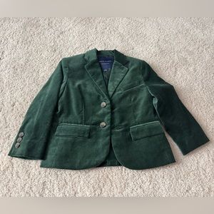 Janie and jack emerald green blazer sport coat jacket